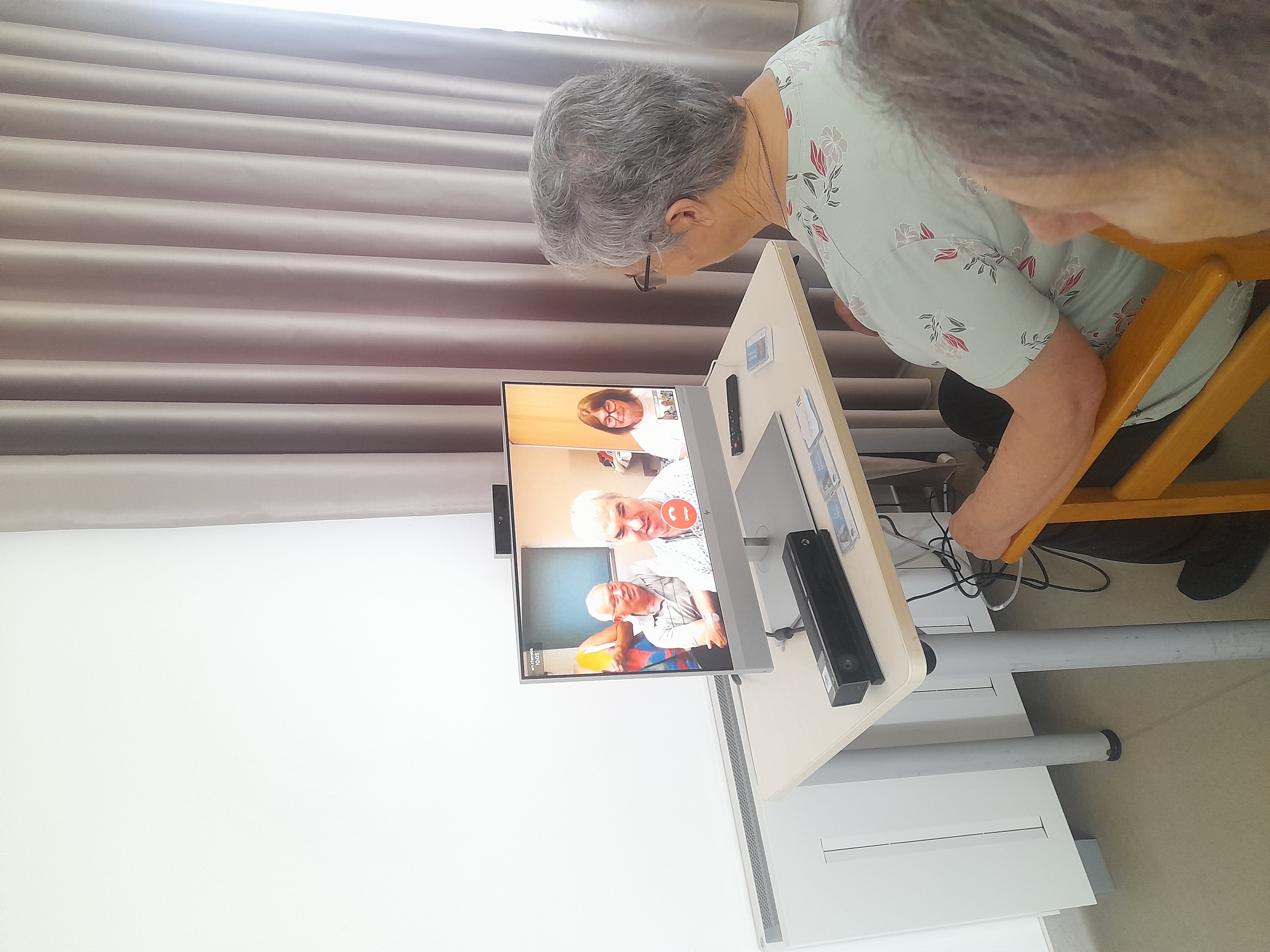 Videochamada com amigos